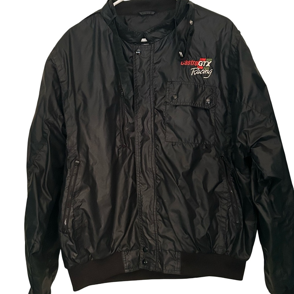 Castrol GTX Racing Black Windbreaker